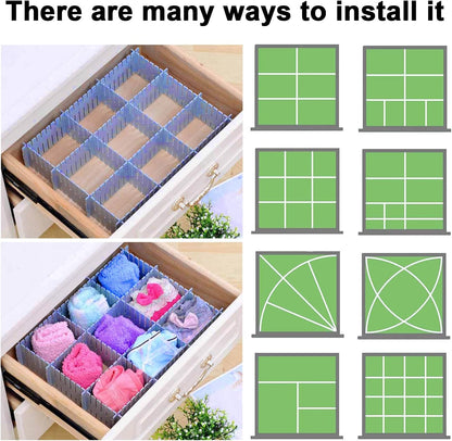 Drawer dividers - Drawer organizer - Storage system - Adjustable drawer divider - Desk organizer - Kitchen V1189-WXF-260203-00631