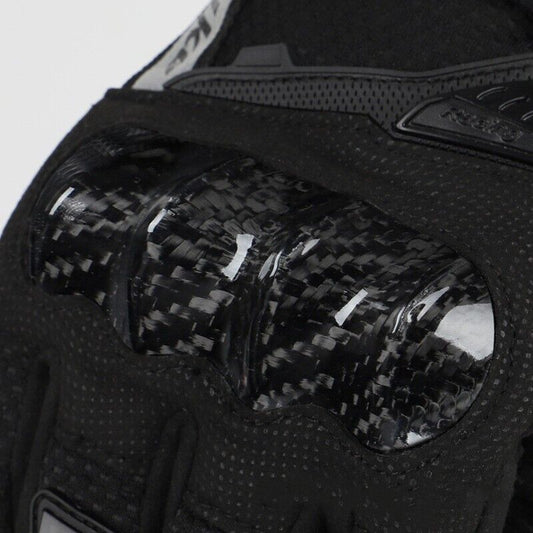 Motorcycle Gloves Breathable Full Finger Touch Screen Anti Slip Racing Gloves, Palm Width 8.5-9.0 cm V1189-WXF-521-0005