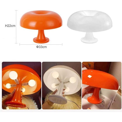 Mushroom Table Lamp LED Room Decoration Orange, 22 x 33 cm V1189-WXF-521-0007