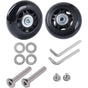 2 Pcs Suitcase Replacement Wheels Rubber Luggage Repair Kit, 45 x 18 mm V1189-WXF-521-0009