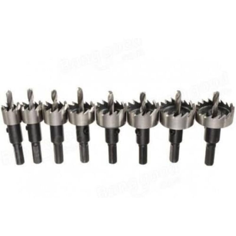 13 Pcs Metal Hole Saw Set Tungsten Steel Cutting Tool Kit, 16-53 mm V1189-WXF-521-0020