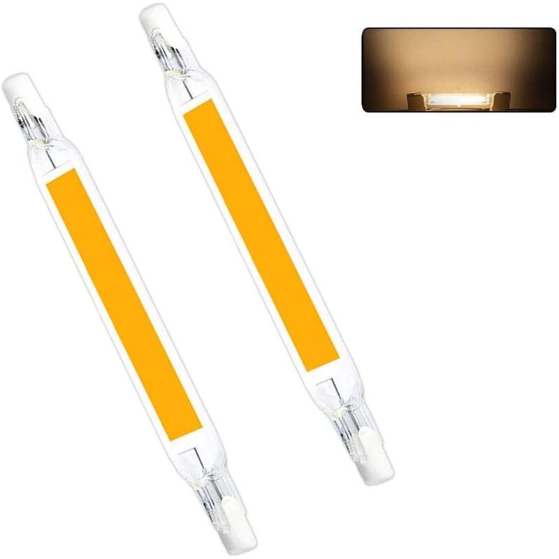 R7S LED Bulb 10W Warm White 230V Non Dimmable COB, 118 mm V1189-WXF-521-0026