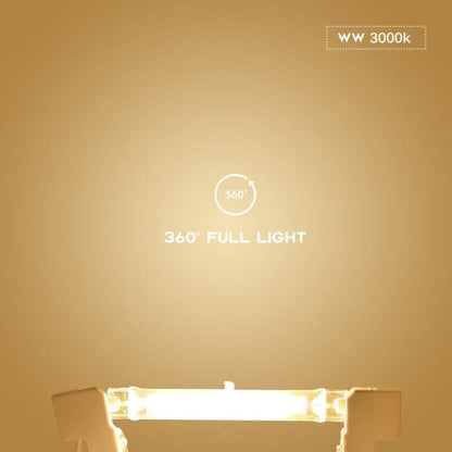 R7S LED Bulb 10W Warm White 230V Non Dimmable COB, 118 mm V1189-WXF-521-0026