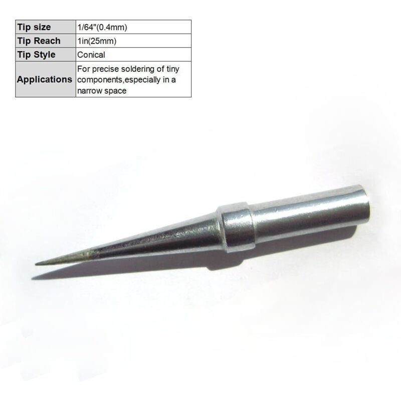 5 Pcs Replacement Soldering Iron Tips ETA ETB ETD ETS ETT Compatible with Weller WESD51 WESD50 WCC100 V1189-WXF-521-0032