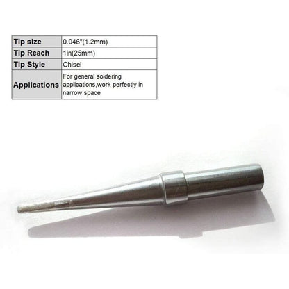 5 Pcs Replacement Soldering Iron Tips ETA ETB ETD ETS ETT Compatible with Weller WESD51 WESD50 WCC100 V1189-WXF-521-0032