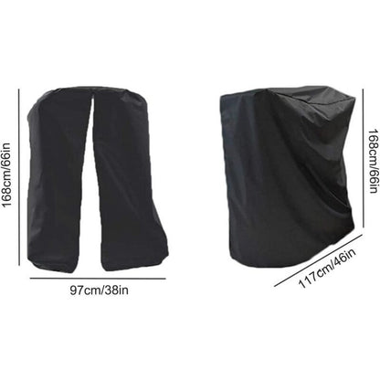 Folding Treadmill Cover with Zipper Dustproof Protective Cover, 46 x 38 V1189-WXF-521-0034