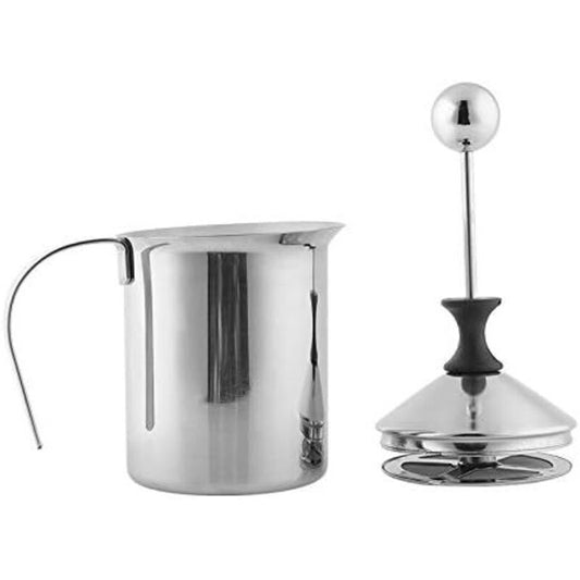 Milk Frother Stainless Steel Double Pump, 400 ml V1189-WXF-521-0039