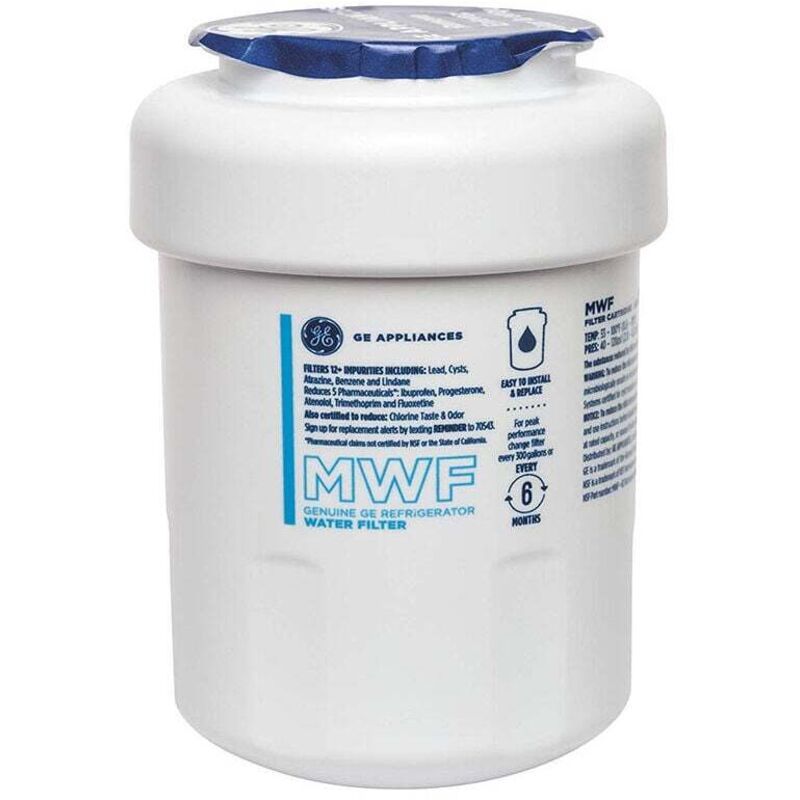 1 Pack GE MWF Refrigerator Water Filter Compatible with GE MWF V1189-WXF-521-0043