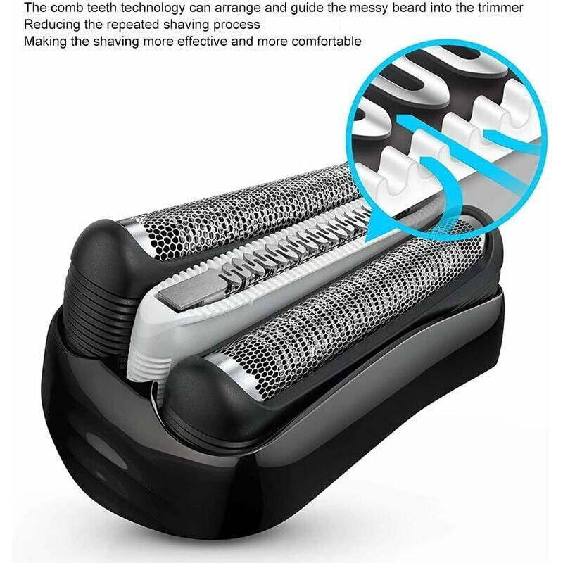 Electric Shaver Replacement Head 32B Compatible with Braun Series 3 300S 301S 310S V1189-WXF-521-0045