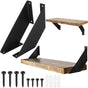 2 Pcs Heavy Duty Metal Shelf Brackets for DIY Shelves, 15 cm V1189-WXF-521-0047