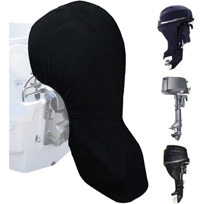 Outboard Motor Cover 420D Waterproof UV Resistant, 30-60 PS V1189-WXF-521-0048