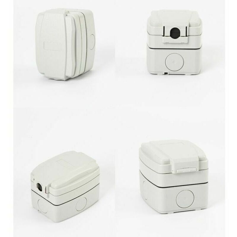 IP66 Waterproof Outdoor Wall Socket Dustproof Single Socket V1189-WXF-521-0051