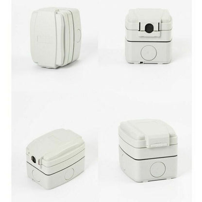 IP66 Waterproof Outdoor Wall Socket Dustproof Single Socket V1189-WXF-521-0051