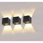 3 Pack 12W LED Wall Lights Adjustable Beam Angle IP65 Waterproof 2700-3000K Warm White V1189-WXF-521-0052
