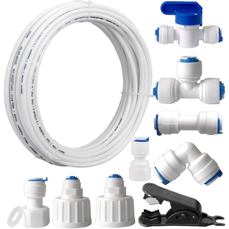 Refrigerator Water Supply Hose Connector Kit Universal, 15 m V1189-WXF-521-0056