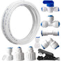 Refrigerator Water Supply Hose Connector Kit Universal, 15 m V1189-WXF-521-0056