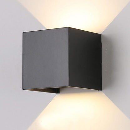 12W LED Wall Light 3000K Adjustable Beam Angle IP65 Waterproof Warm White V1189-WXF-521-0060