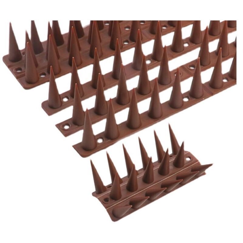 12 Pcs Anti Pigeon Spikes Bird Deterrent Strips, 5.4 m V1189-WXF-521-0062
