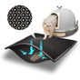 Double Layer Cat Litter Mat Black, 30 x 45 cm V1189-WXF-521-0068