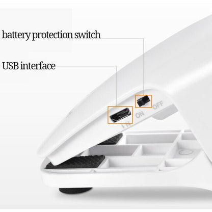 Touch Bedside Lamp 5 Colors 5 Brightness Levels Flexible Reading Lamp Black V1189-WXF-521-0071