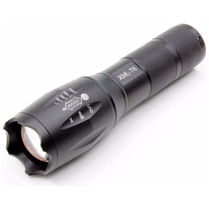 2 Pack LED Torch 1000 Lumens Zoomable Flashlight 5 Modes V1189-WXF-521-0074