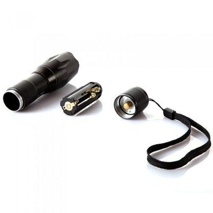 2 Pack LED Torch 1000 Lumens Zoomable Flashlight 5 Modes V1189-WXF-521-0074