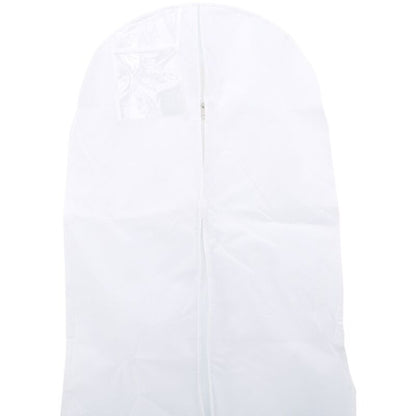 1 Pc Wedding Dress Dust Cover Breathable Non Woven Fabric White, 180 cm V1189-WXF-521-0081