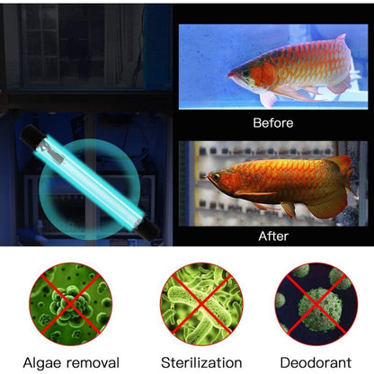 1 Pc 13W UV Germicidal Lamp Aquarium Sterilizer 220-240V V1189-WXF-521-0083