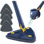Dust Mop 360 Degree Rotating Floor Mop with 5 Cloths Blue V1189-WXF-521-0085