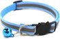 Cat Collar | Reflective With Safety Clasp And Bell | Adjustable 19-32 CM | BLUE V1189-WXFBOL-1-1