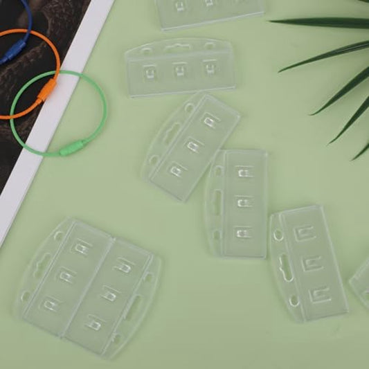 Card holder ring for Yoto card set, 3 keychain loops and 10 hanging tabs Removable card holder organizer V1189-WXFBOL-10-1