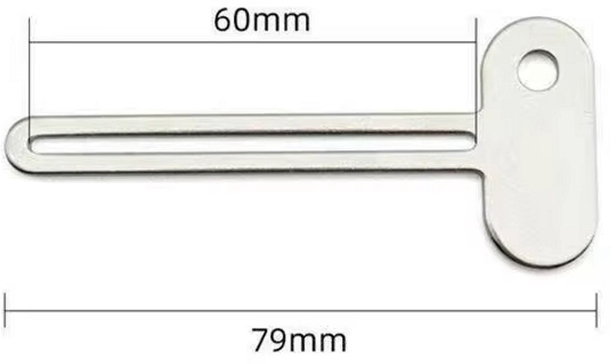 Tube Squeezer | Toothpaste | Tube Squeezer | Metal V1189-WXFBOL-111-1