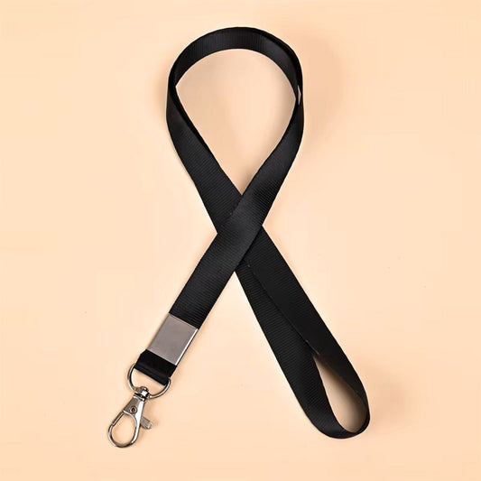 Keycord | 44 CM | Lanyard | Key cord | Black V1189-WXFBOL-113-1