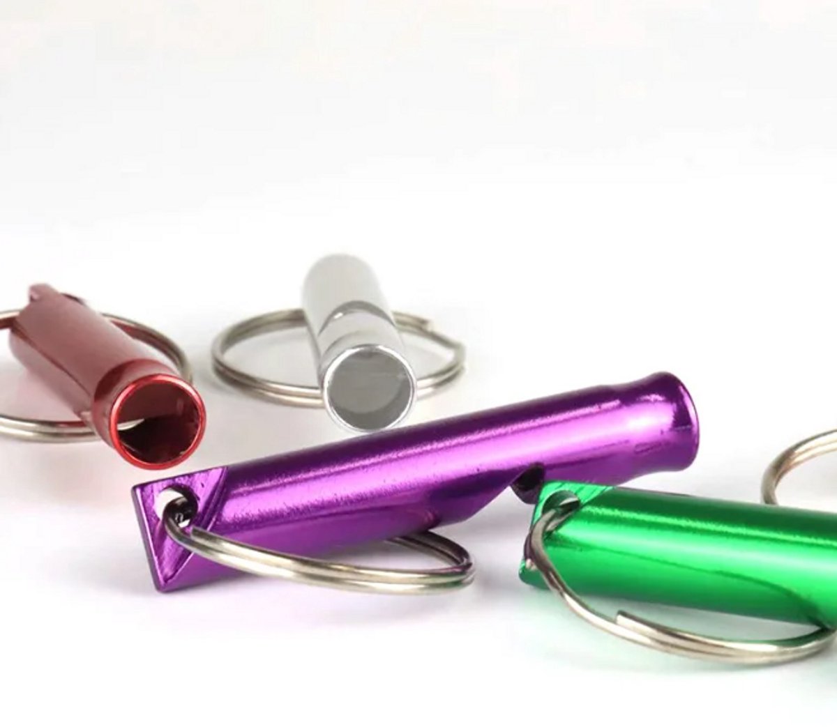 5x Emergency Whistle | Emergency Whistles | Keychain with emergency whistle | In Case of Emergency V1189-WXFBOL-114-1
