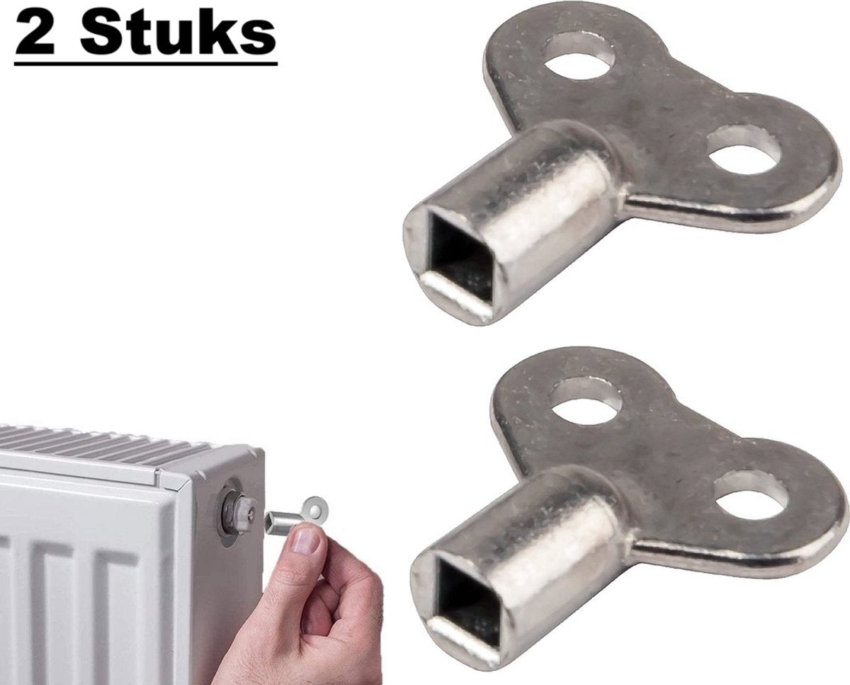 Bleeding Key | 2 Pieces | Radiator Wrench | 5.2mm V1189-WXFBOL-116-1