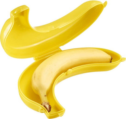 Banana Container | Lunchbox | Fruit Container | Banana Box | YELLOW V1189-WXFBOL-117-1