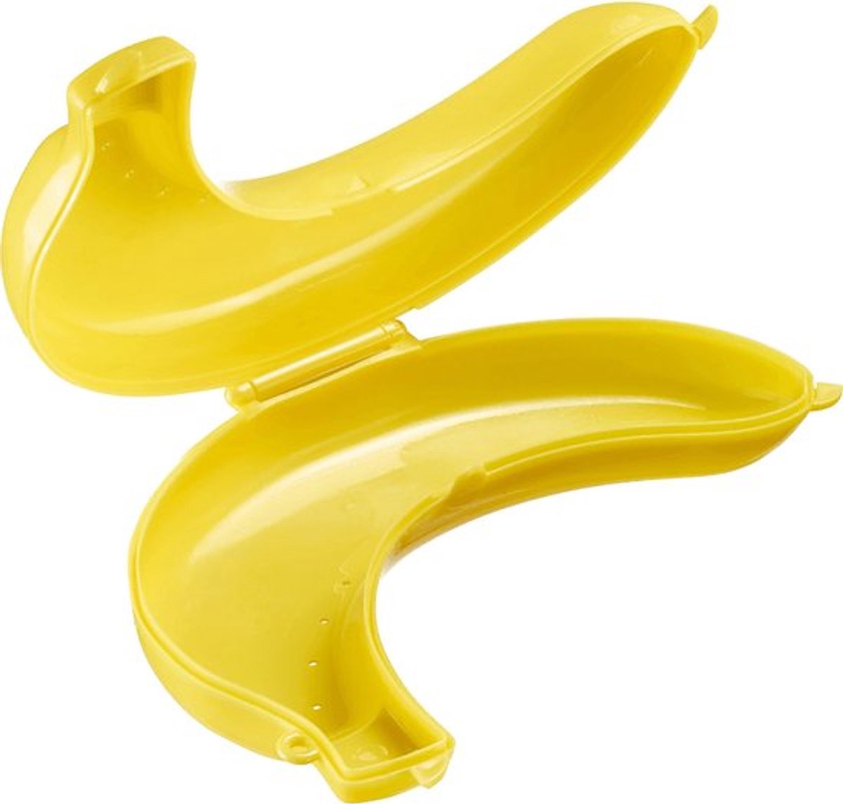Banana Container | Lunchbox | Fruit Container | Banana Box | YELLOW V1189-WXFBOL-117-1
