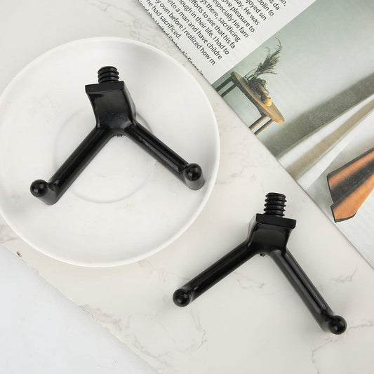 Tool Hooks for Garden Shed - Set of 3 | Double-Head Design for Shovels and Rakes | Handy Storage Accessories V1189-WXFBOL-12-1