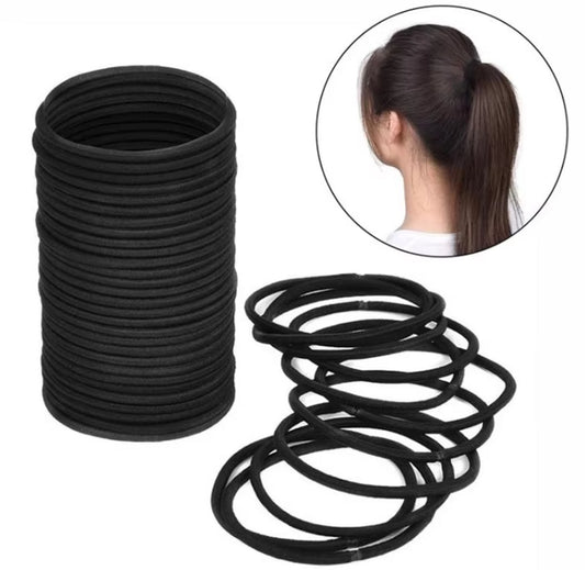 10x Hair Ties | Hair Ties | Black V1189-WXFBOL-121-1