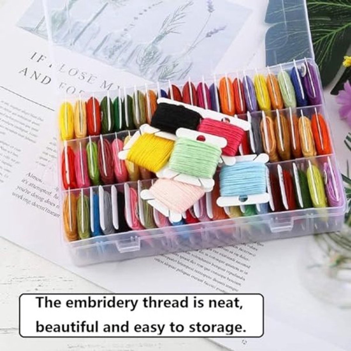Embroidery Threads Spools, Embroidery Threads, Cards, Cross Stitch, Thread Chart, 100 Pieces, Embroidery V1189-WXFBOL-131-1