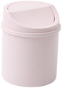 1-pack, pink, mini trash can, desk trash can, home office storage accessories V1189-WXFBOL-138-1