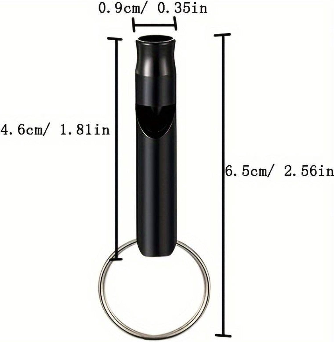 Emergency Whistle | 2 Emergency Whistles | Keychain with Emergency Whistle | In Case of Emergency V1189-WXFBOL-140-1