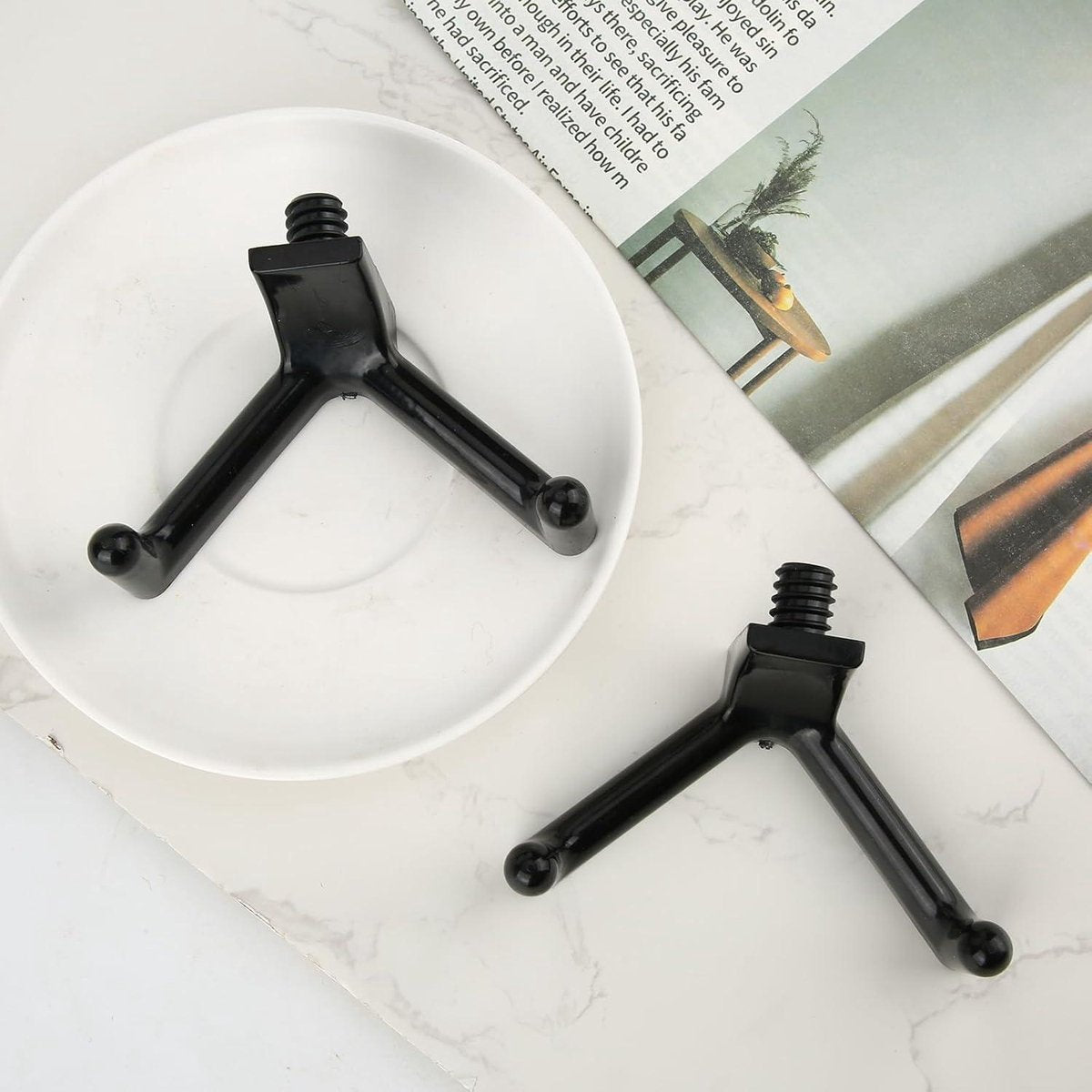 Allecto plus - Tool hooks for Garden Shed - Storage accessories for Shovels and Rakes V1189-WXFBOL-145-1