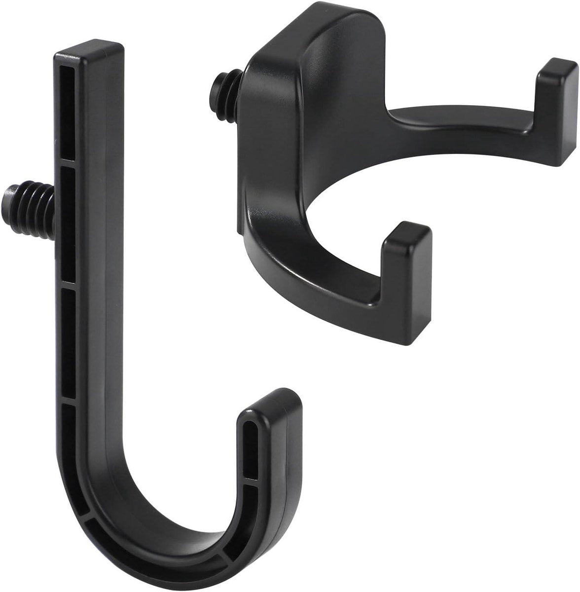 Allecta - Set of 2 Storage Hooks for Sheds | V-Shaped Tool Hooks | Storage Accessories - Black | Suitable for V1189-WXFBOL-147-1