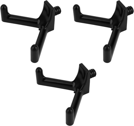 Allecta - Tool Hooks for Garden Shed - Storage Accessories for Shovels and Rakes - Set of 3 (Black) V1189-WXFBOL-148-1
