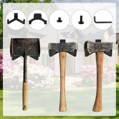 21-Piece Tool Storage Hooks - Black Y/U-Shaped Hooks with Wrench - Shed Storage Accessories - Compatible with V1189-WXFBOL-149-1