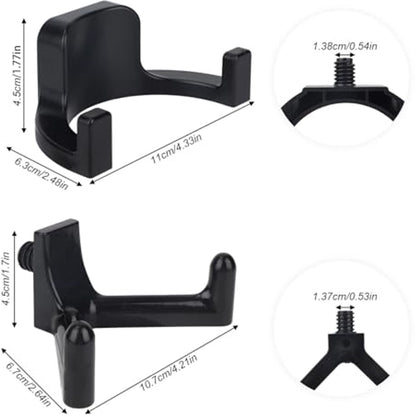 sanding hooks compatible with Suncast and Craftsman, plastic U- and V-shaped tool hangers, storage V1189-WXFBOL-15-1