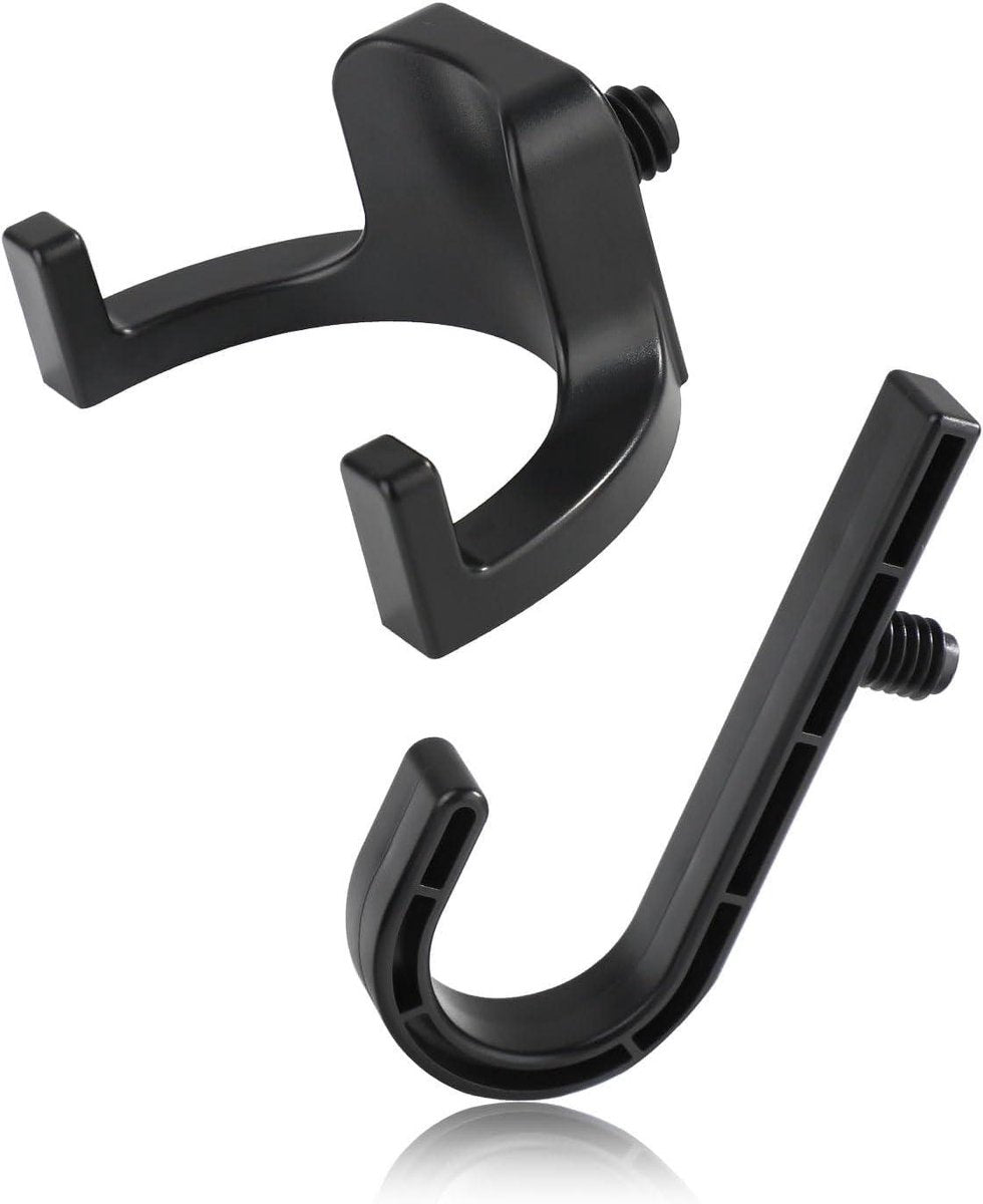 Storage Hooks for Sheds - Handy J/V-Shaped Tool Hooks - Compatible with various sheds - Storage accessories V1189-WXFBOL-150-1
