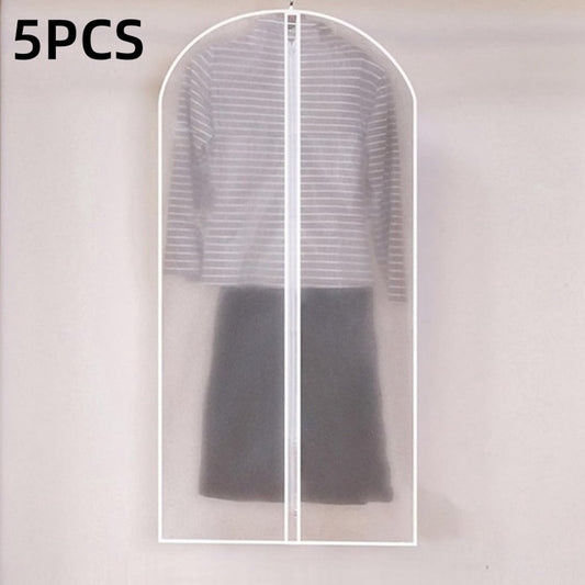 5-piece - Garment bag - dust bag - dust cover - clothing storage bag - central zipper - storage accessories - V1189-WXFBOL-155-1