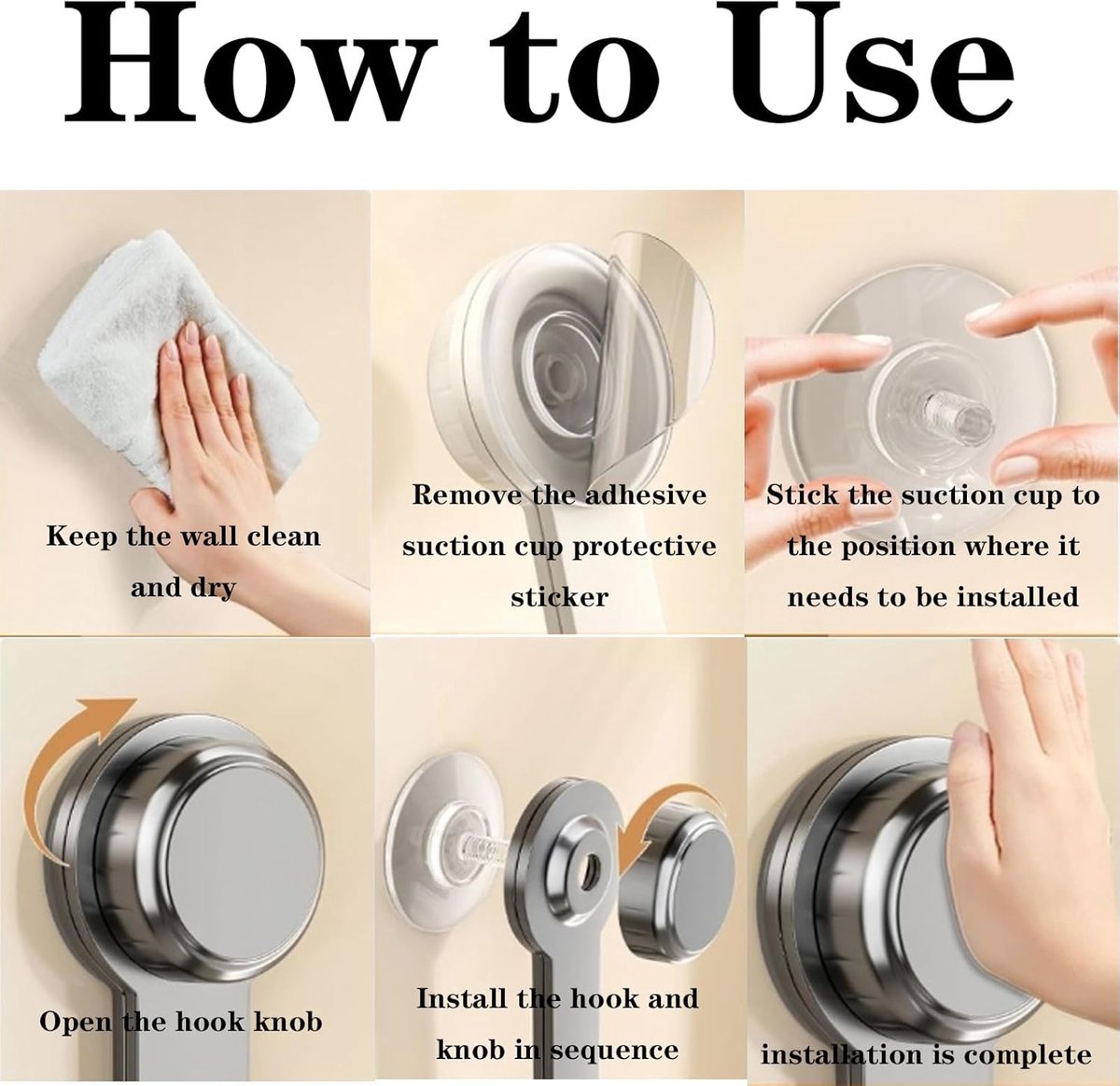 2 pieces - Hooks - Suction hooks - Pot lid racks - Storage racks - Rotatable - Storage accessories - Suitable V1189-WXFBOL-159-1